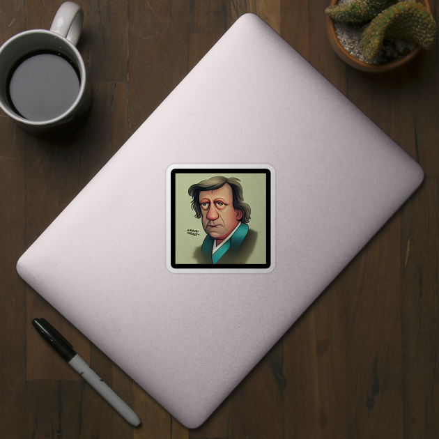 Georg Hegel | Comics Portrait by Classical